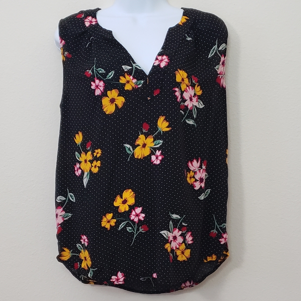 Old Navy women top sleeveless summer spring Large